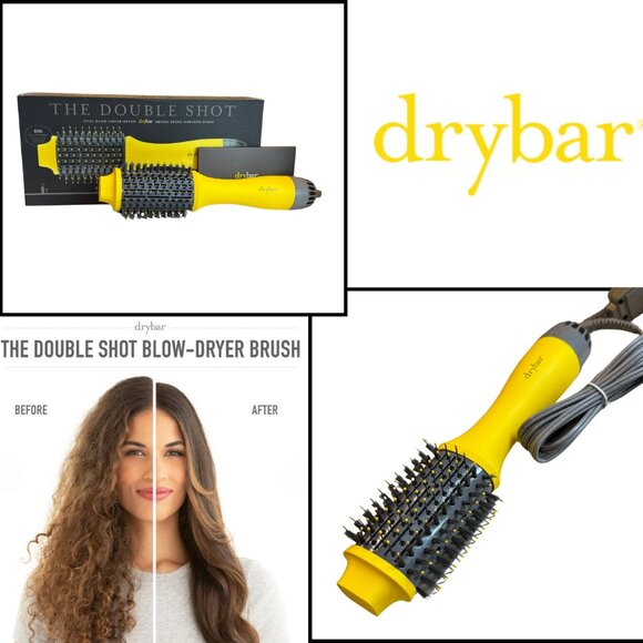 NEW Drybar The Double Shot Blow-Dryer Brush - NIB Retail $155 UPC 819204014870 - Picture 4 of 8